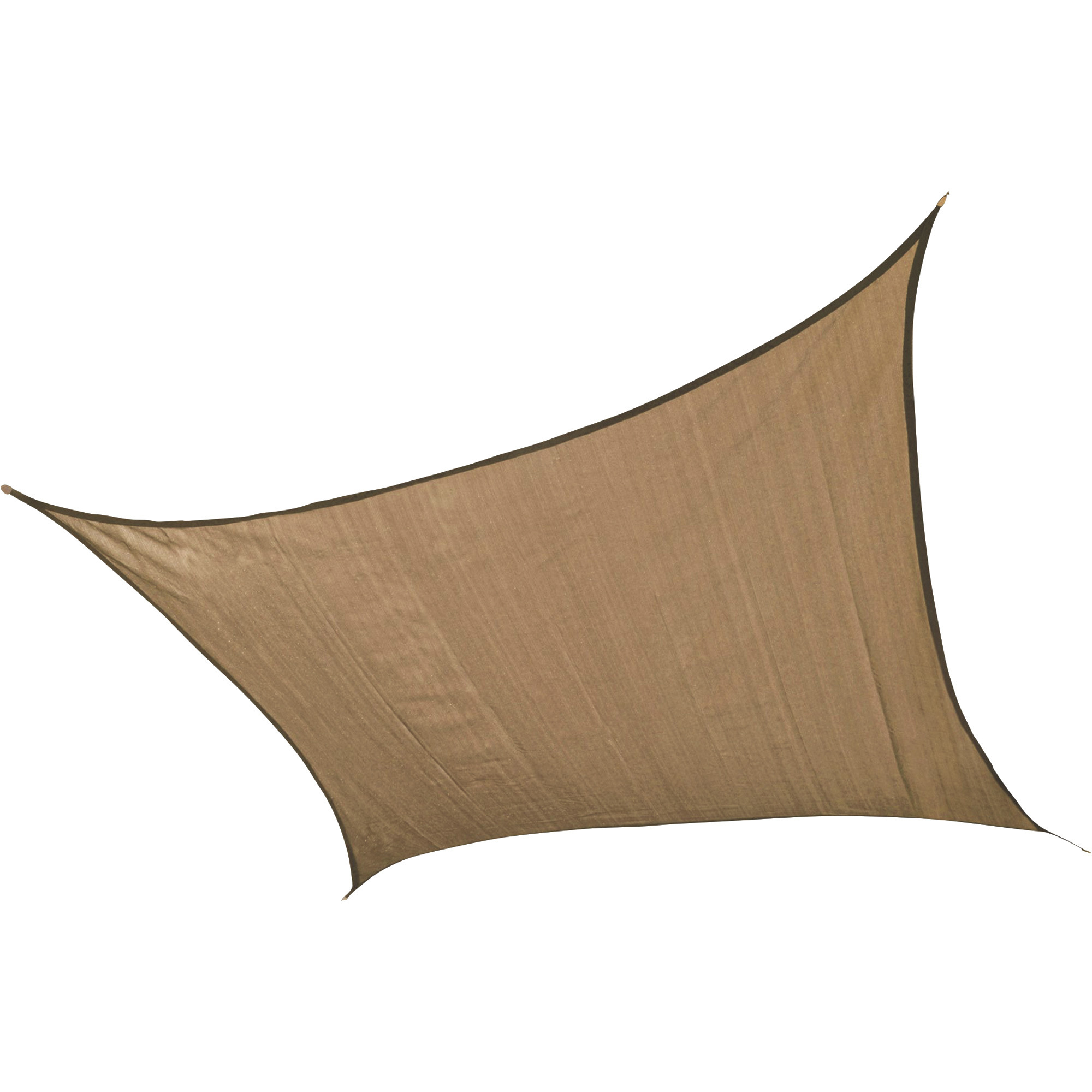ShelterLogic Shade Sail - 16ft. Square, Sand, Polyethylene, UV Protection, Model# 25732